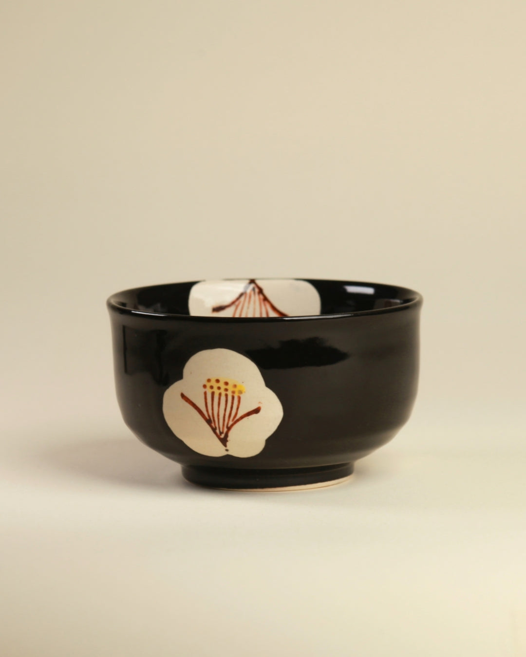 TSUBAKI Matcha-Schale (schwarz)