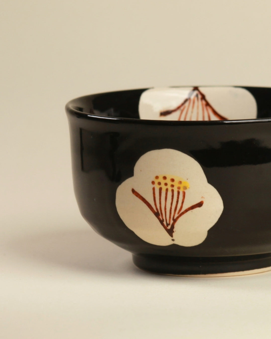 TSUBAKI Matcha-Schale (schwarz)