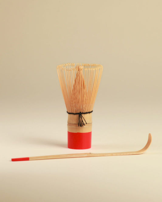 KAGOSHIMA Matcha-Zubehör (rot)